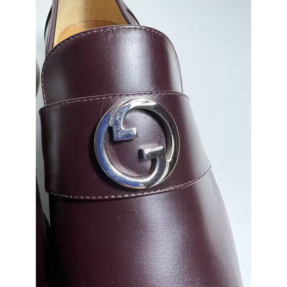 Authentic Gucci Men Multicolor Leather Loafer - Picture 6 of 11